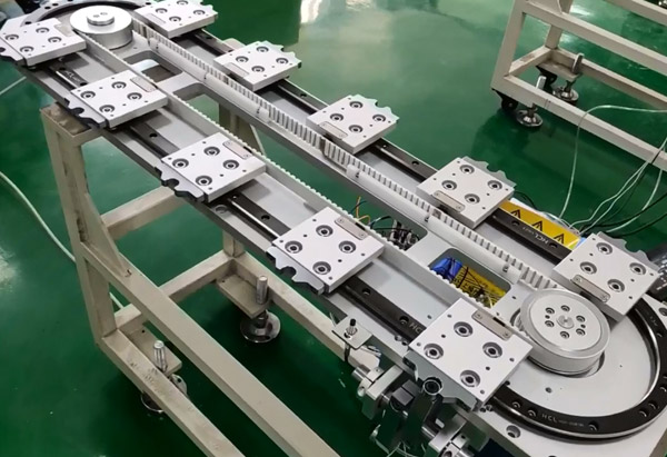 HCL弧形导轨工程案例