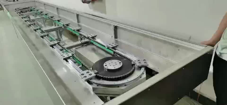 机械式驱动环形导轨环型导轨输送线轨道输送线