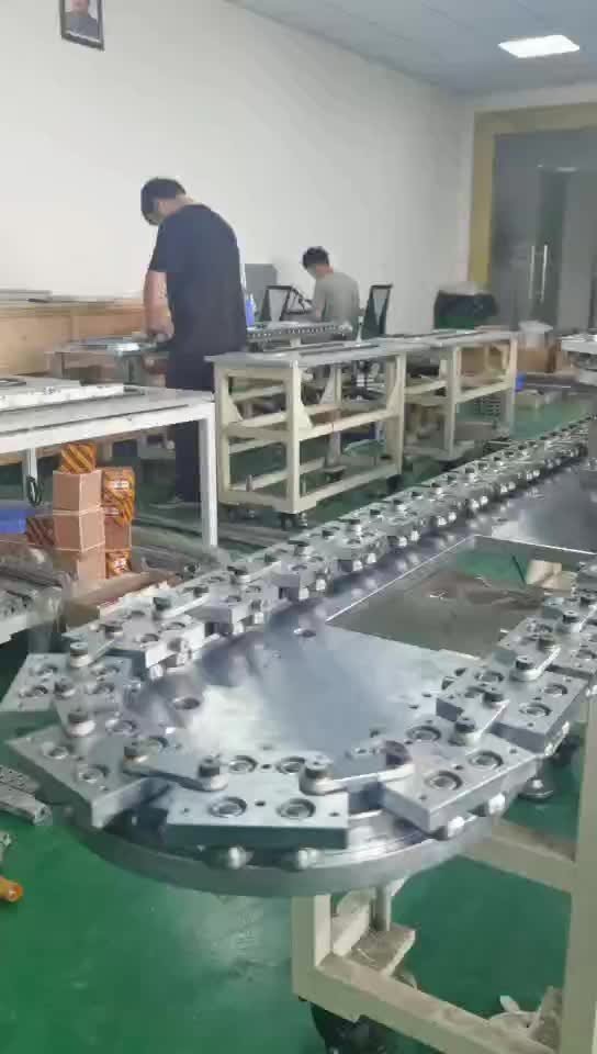 生产线环形导轨二次定位精度