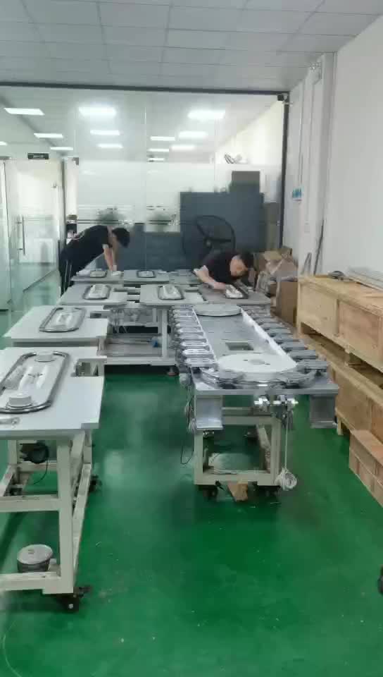 产品送料-环形导轨精密二次定位循环线